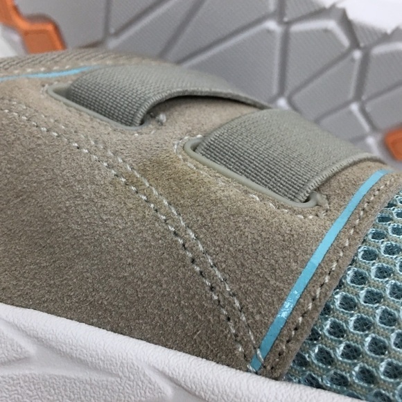 VIONIC Walking Shoes Ema Sneakers Suede Mesh Adjustable Athleisure Size 8 WIDE - Picture 13 of 16